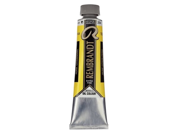 Rembrandt Oil Colour Tube Permanent Lemon Yellow 254