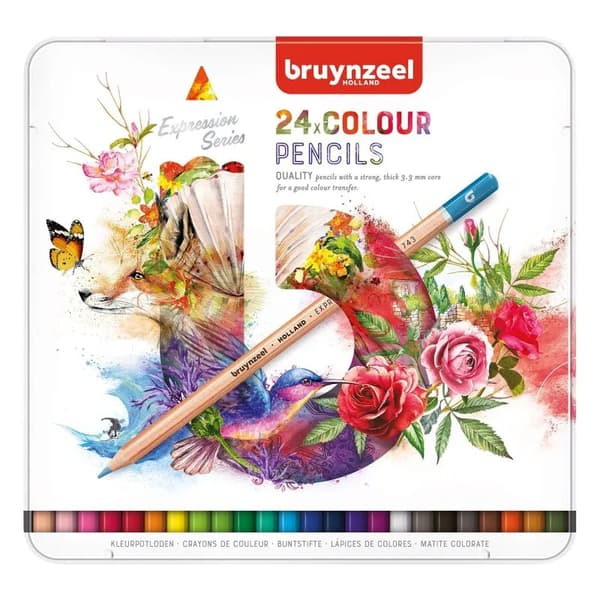 Bruynzeel Expression, Multifärg, 24 styck