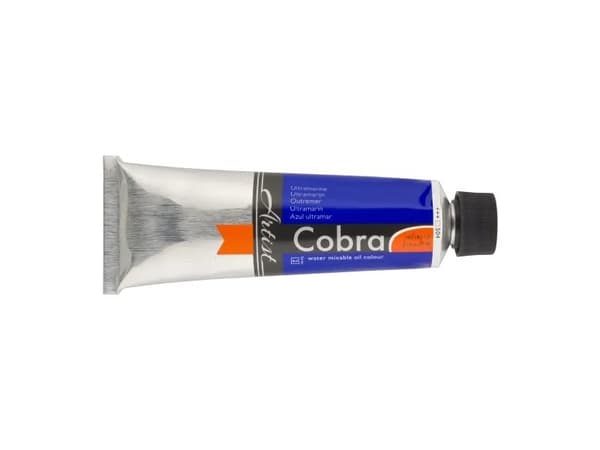 Cobra Artist Water-Mixable Oil Colour Tube Ultramarine 504