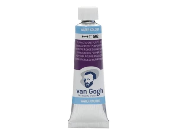 Van Gogh Watercolour Tube Quinacridone Purple Red 592