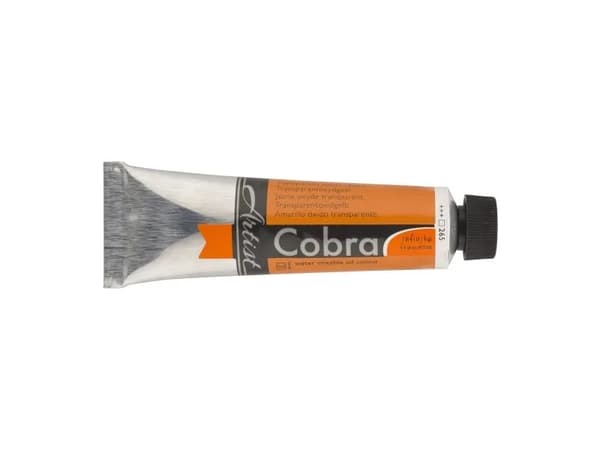 Cobra Artist Water-Mixable Oil Colour Tube Transparent Oxide Yellow 265