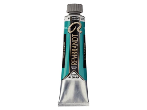 Rembrandt Oil Colour Tube Turquoise Blue 522