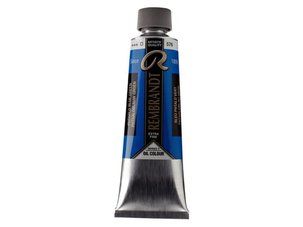 Rembrandt Oil Colour Tube Phthalo Blue Greenish 576