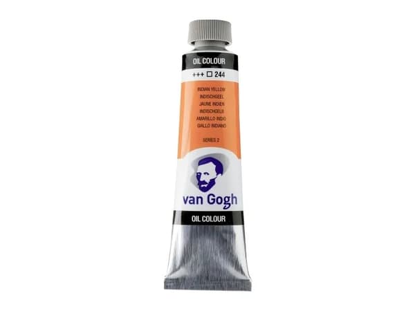 Van Gogh Oil Colour Tube Indian Yellow 244