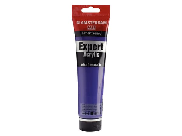 Amsterdam Expert Series Akrylrør 150 ml Permanent Blue Violet Opaque 581