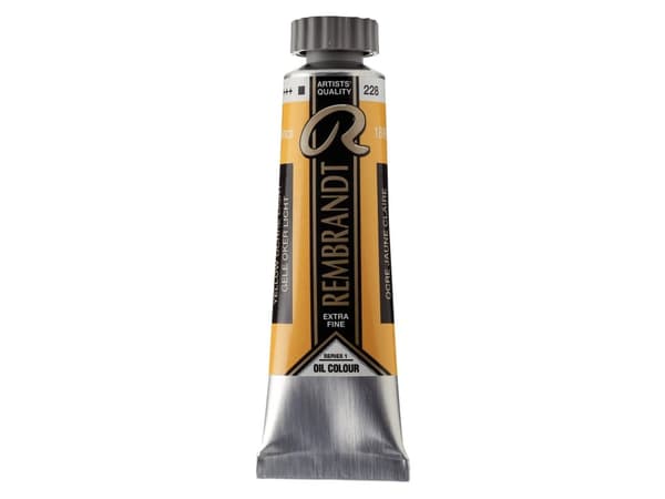 Rembrandt Oil Colour Tube Yellow Ochre Light 228