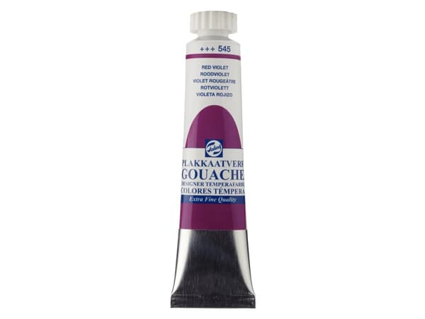 Talens Gouache Extra Fine Quality Tube Red Violet 545
