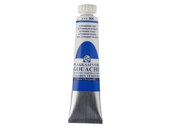 Talens Gouache Extra Fine Quality Tube Ultramarine Deep 506