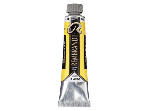 Rembrandt Oil Colour Tube Cadmium Yellow Light 208