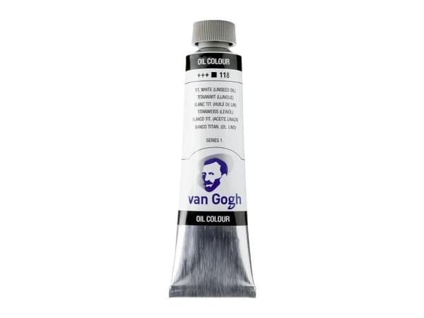 Van Gogh Oil Colour Tube Titanium White (Linseed Oil) 118