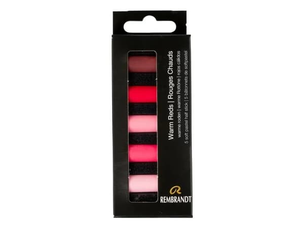 Rembrandt Soft pastell sett Warm Reds | 5 halvpastell