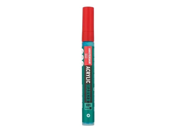 Amsterdam Acrylic Marker 4 mm Permanent Green Deep 619