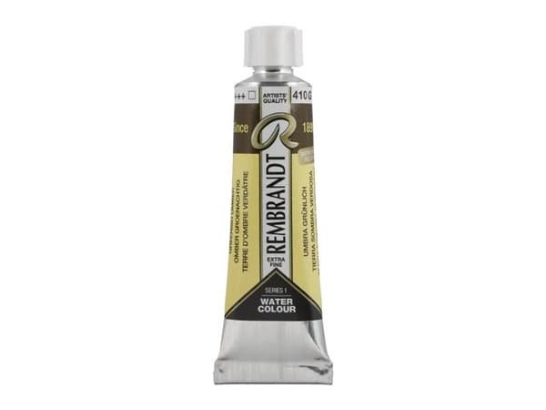 Rembrandt Watercolour Tube Greenish Umber 410