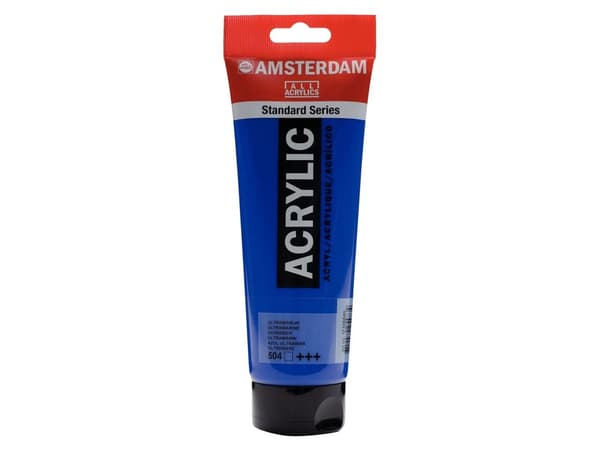 Amsterdam Standard Series Akrylrør 250 ml Ultramarine 504