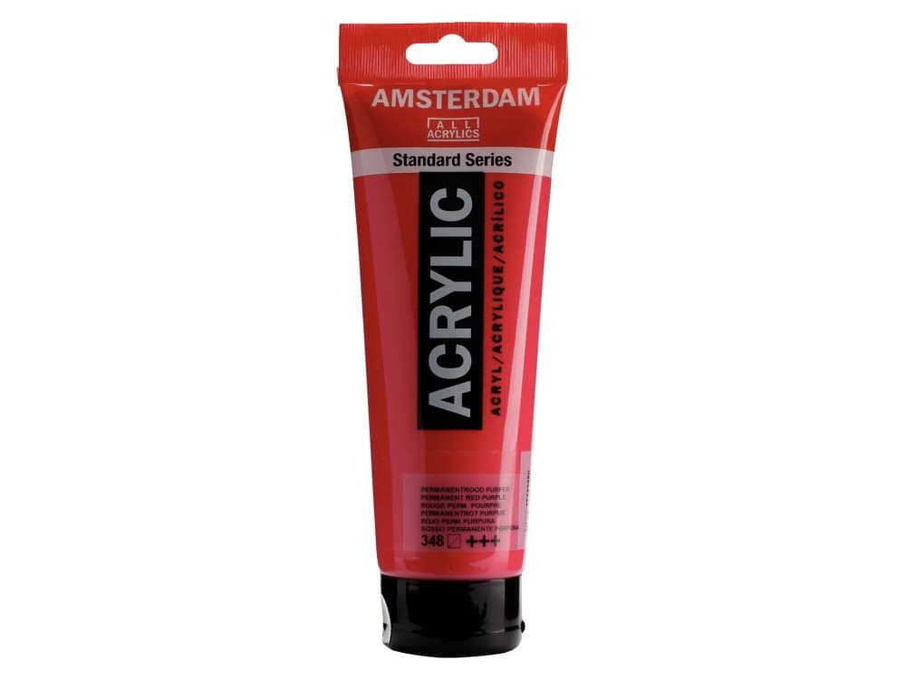Amsterdam Standard Series Acrylic Tube 250 ml Permanent Red Purple 348