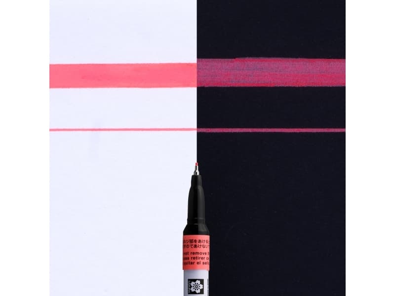 Sakura Pen-touch Medium Fluorescent red