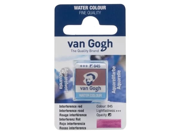 Van Gogh Watercolour Pan Interference Red 845