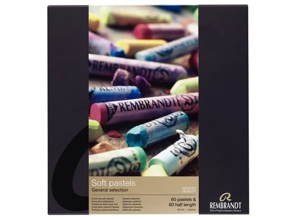 Rembrandt Soft pastel set General Selection Master | 60 whole pastels + 60 half pastels