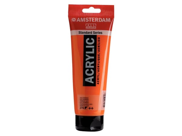 Amsterdam Standard Series Acrylic Tube Azo Orange 276