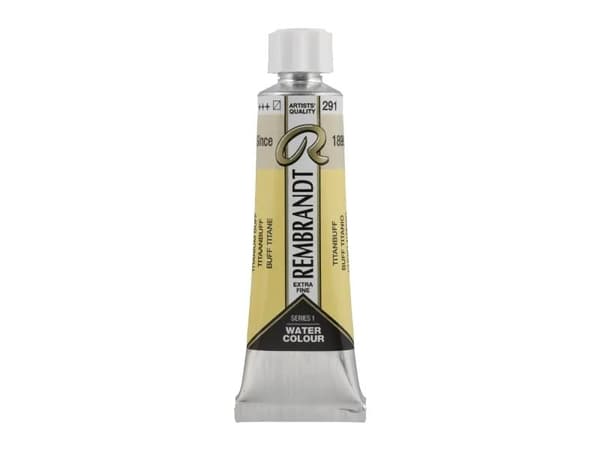 Rembrandt Watercolour Tube Titanium Buff 291