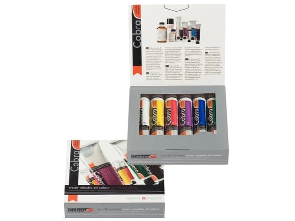 Cobra Artist oil colour trial set | 6 x