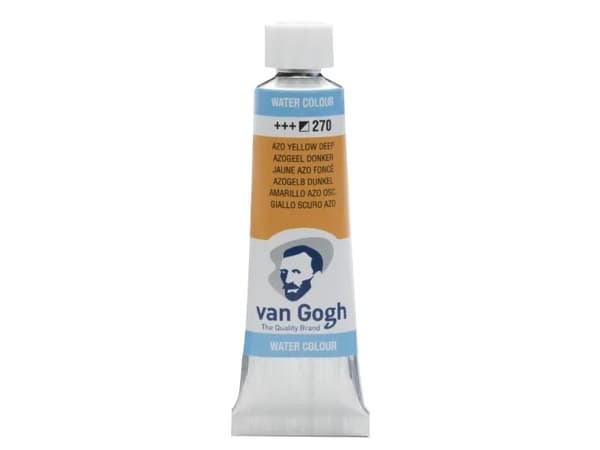 Van Gogh Watercolour Tube Azo Yellow Deep 270