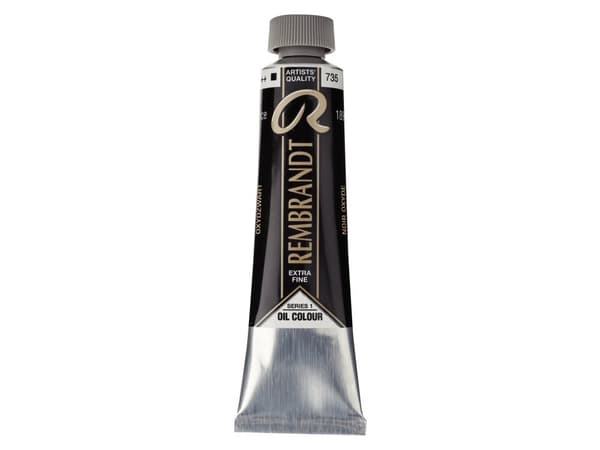 Rembrandt Oil Colour Tube Oxide Black 735