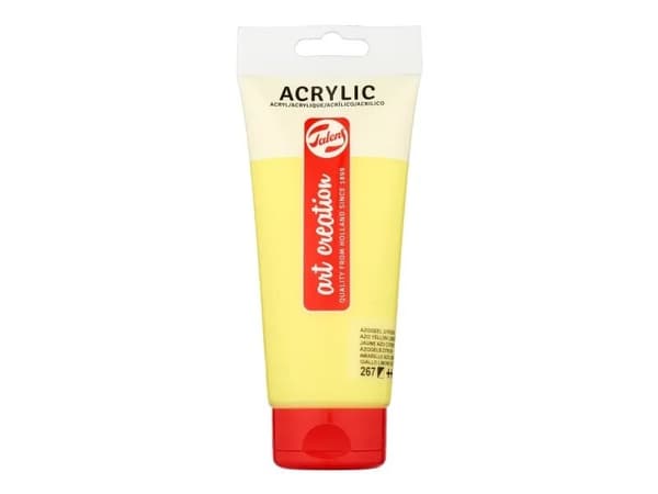 Talens Art Creation Acrylic Colour Tube Azo Yellow Lemon 267