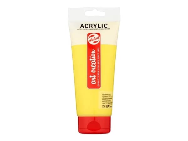 Talens Art Creation Acrylic Colour Tube Primary Yellow 275