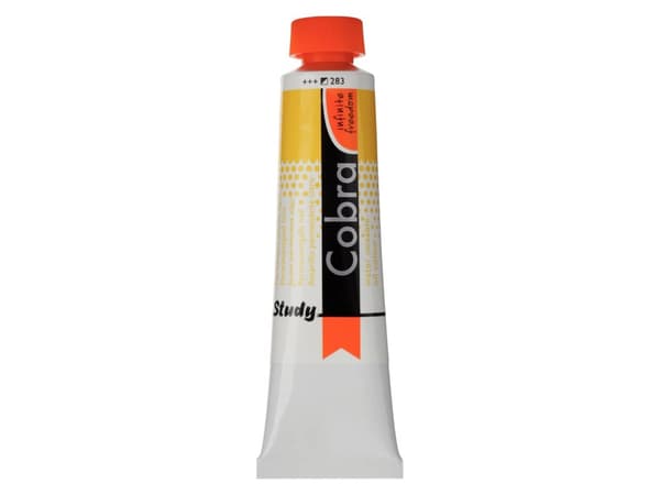 Cobra Study Water Mixable Oil Colour Tube Permanent Yellow Light 283