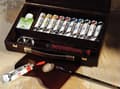 Miniatyrbild 4 av 5: Rembrandt Acrylic colour wooden box set Traditional | 10 x + accessories