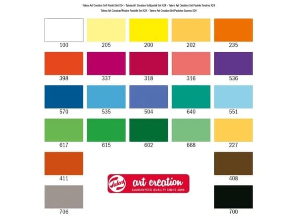 Talens Art Creation Soft pastel set | 24 colours
