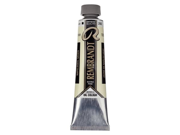 Rembrandt Oil Colour Tube Naples Yellow Green 282