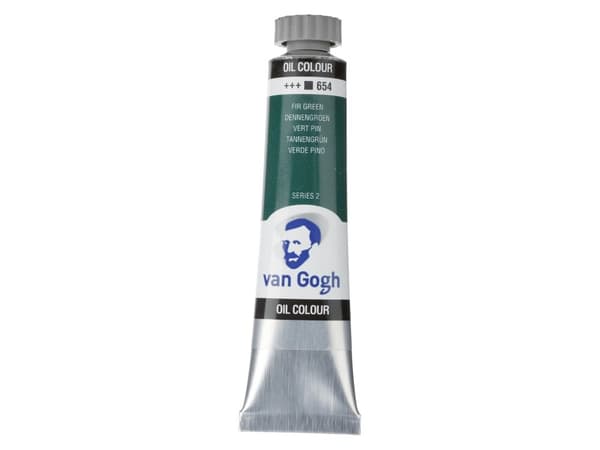 Van Gogh Oil Colour Tube Fir Green 654
