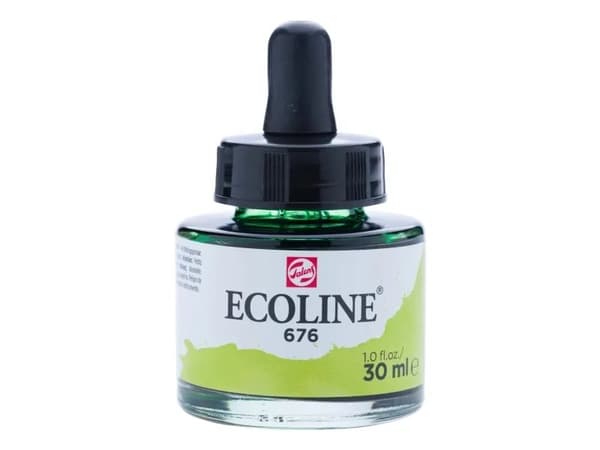 Ecoline Liquid Watercolour Bottle Grass Green 676