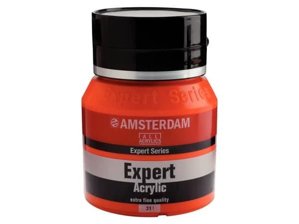 Amsterdam Expert Series Akrylkrukke 400 ml Vermilion 311