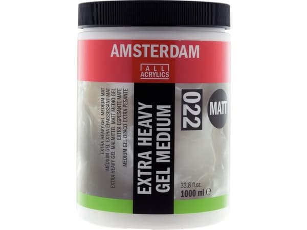 Amsterdam Extra heavy gel medium matt 022 jar