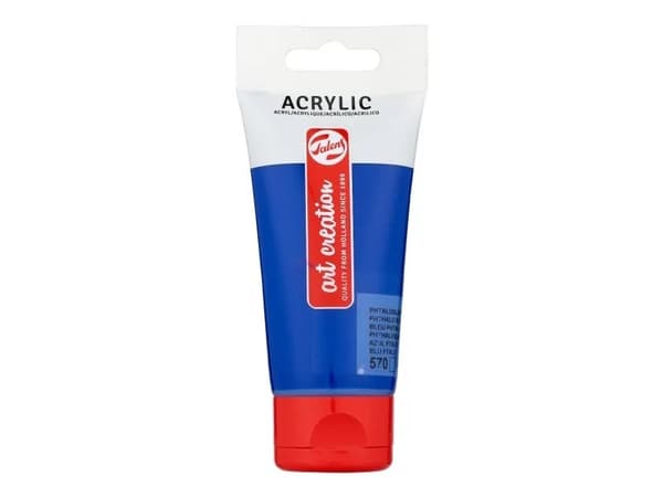 Talens Art Creation Acrylic Colour Tube Phthalo Blue 570