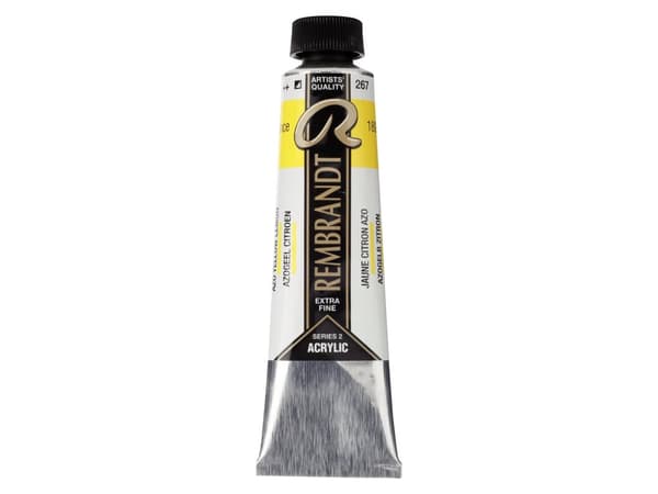 Artequipment Rembrandt Acrylic Colour Tube Azo Yellow Lemon 267