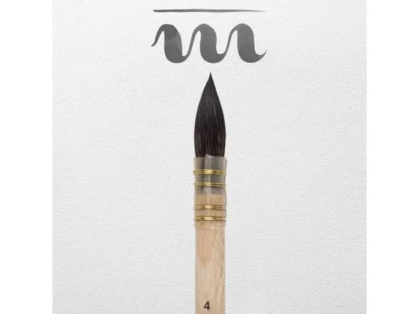 Rembrandt Watercolour Brush Series 135 No. 4