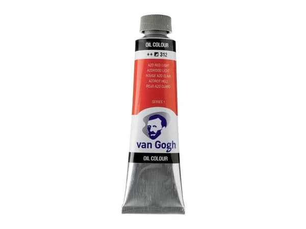 Van Gogh Oil Colour Tube Azo Red Light 312