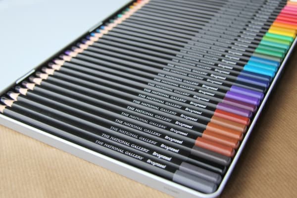 BRUYNZEEL SAKURA Bruynzeel Colour pencil tin The National Gallery - The water-lily pond | 36 colours