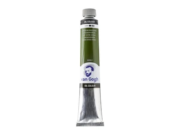 Van Gogh Oil Colour Tube Chromium Oxide Green 668