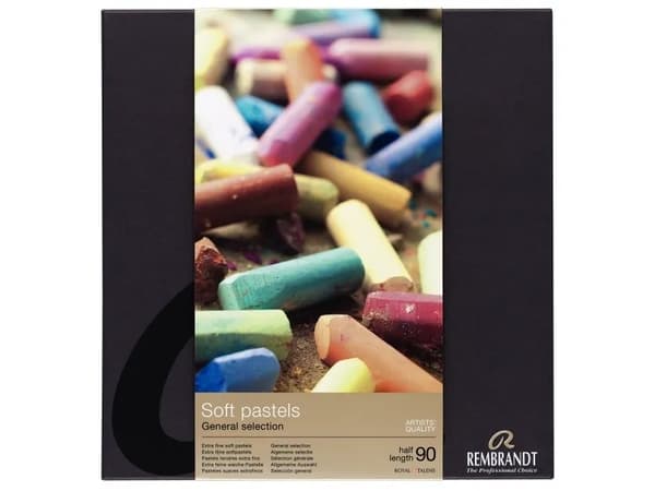 Rembrandt Soft pastel set General Selection Professional | 90 half pastels