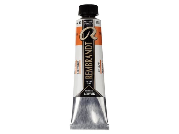 Rembrandt Acrylic Colour Tube Light Gold 802