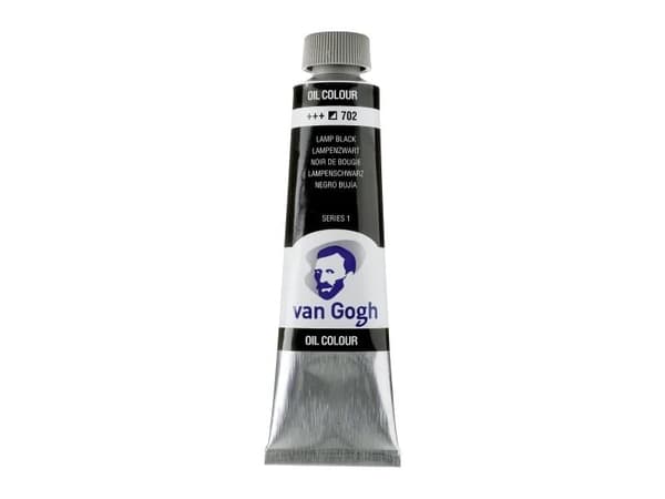 Van Gogh Oil Colour Tube Lamp Black 702