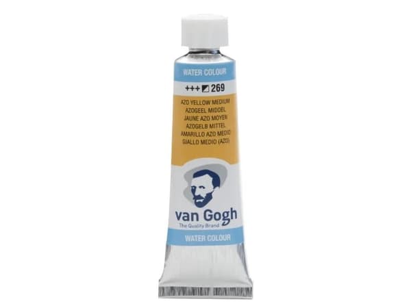 Van Gogh Watercolour Tube Azo Yellow Medium 269