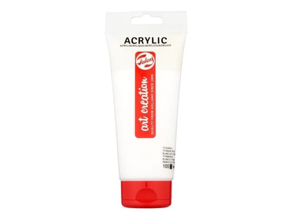 Talens Art Creation Acrylic Colour Tube Titanium White 105