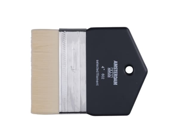 Amsterdam Paddle brush series 602 - 4 inch - synthetic hair