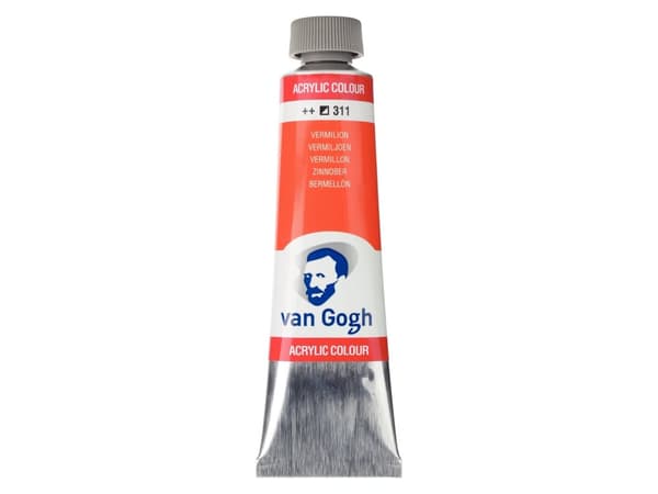 Van Gogh Acrylic Colour Tube Vermilion 311